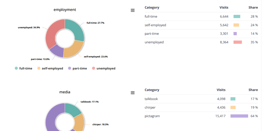 SEO and segmentation tools in Digital Marketing Simulation